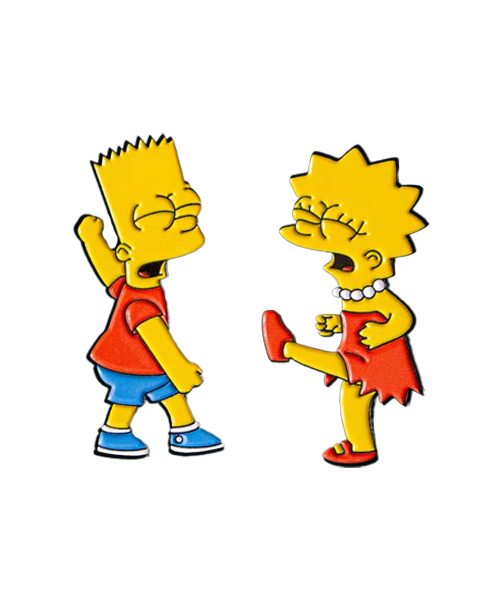 Bart Vs Lisa Sibling Pins